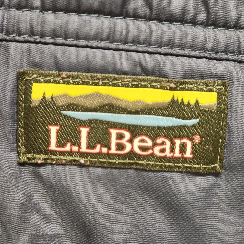 🏕L.L. Bean Mountain Puffer Navy Y2K CABINCORE hike gorpcore streetwear camping - Picture 4 of 11